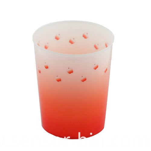 Colorful Printing PP Toilet Pail/Paper Basket (FF-5223-1)